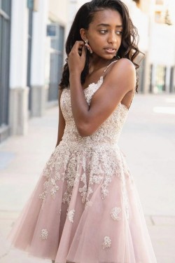 Short Lace Prom Dress Homecoming Graduation Cocktail Dresses 701117