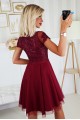 Short Beaded Lace Prom Dress Homecoming Graduation Cocktail Dresses 701136