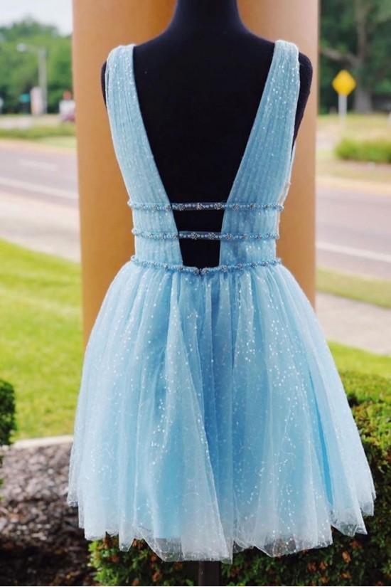 Short Beaded Prom Dress Homecoming Graduation Cocktail Dresses 701141