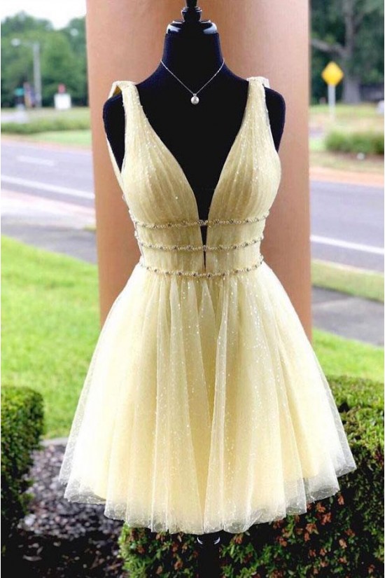 Short Beaded Prom Dress Homecoming Graduation Cocktail Dresses 701141