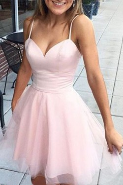 Short Pink Prom Dress Homecoming Graduation Cocktail Dresses 701148