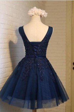 Short Lace Prom Dress Homecoming Graduation Cocktail Dresses 701150