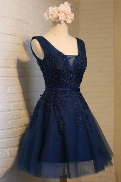 Short Lace Prom Dress Homecoming Graduation Cocktail Dresses 701150