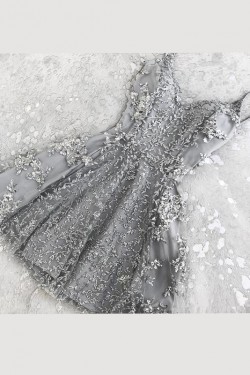 Short/Mini Lace Prom Dress Homecoming Graduation Cocktail Dresses 701155