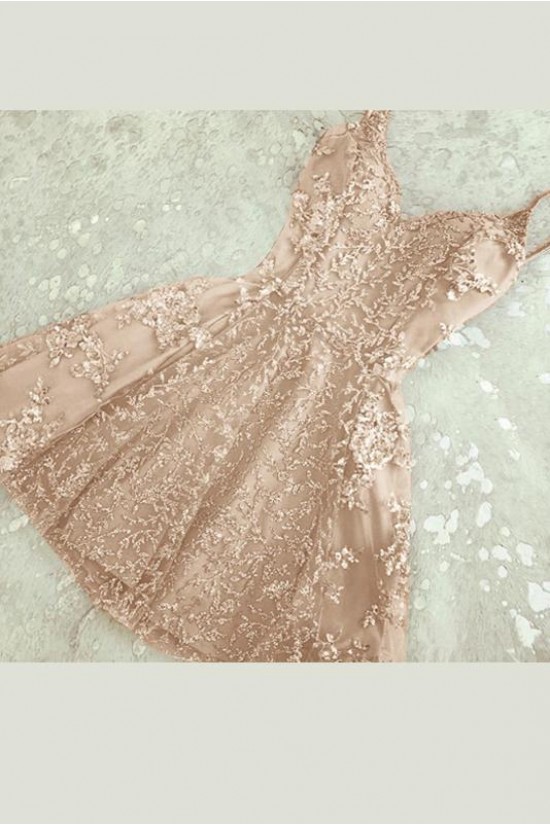 Short/Mini Lace Prom Dress Homecoming Graduation Cocktail Dresses 701155 Short/Mini Lace Prom Dress Homecoming Graduation Cocktail Dresses 701155