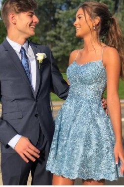 Short Lace Prom Dress Homecoming Graduation Cocktail Dresses 701170