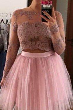 Short Lace Prom Dress Homecoming Graduation Cocktail Dresses 701190