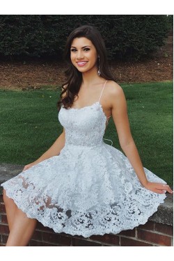 Short Lace Prom Dress Homecoming Graduation Cocktail Dresses 701191