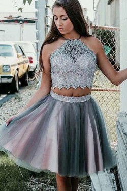 Short Lace Prom Dress Homecoming Graduation Cocktail Dresses 701197