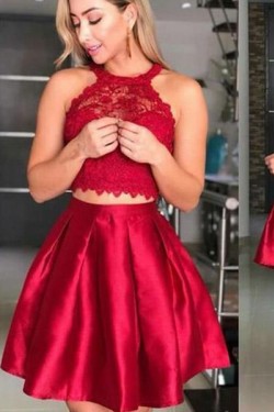 Short Red Prom Dress Homecoming Graduation Cocktail Dresses 701204