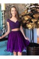 Short Black Lace Prom Dress Homecoming Graduation Cocktail Dresses 701206