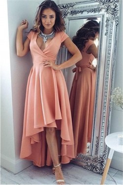 High Low Prom Dress Homecoming Graduation Cocktail Dresses 701234
