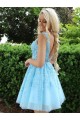 Short Beaded Lace Prom Dress Homecoming Graduation Cocktail Dresses 701246