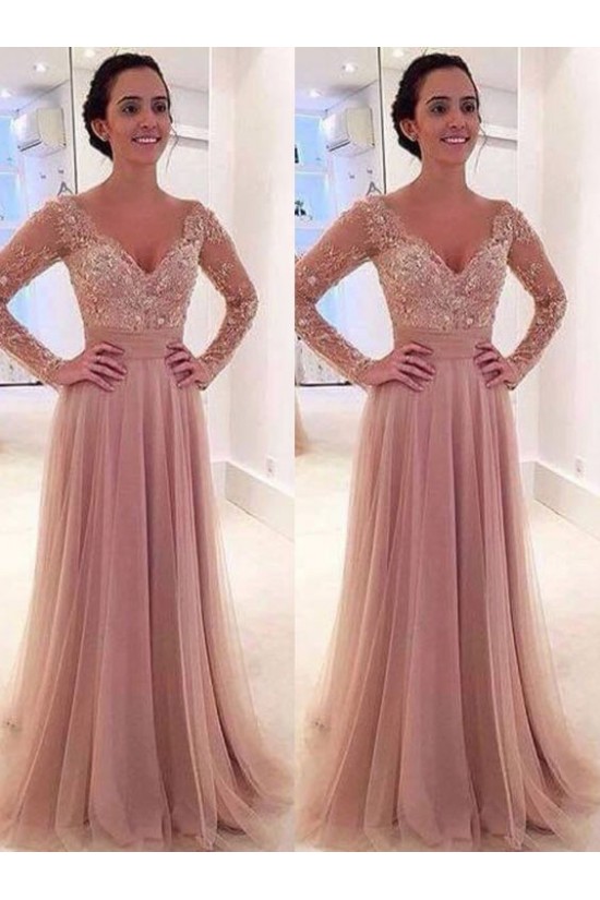 Elegant Beaded Lace Long Sleeves Mother of the Bride Dresses 702001 Elegant Beaded Lace Long Sleeves Mother of the Bride Dresses 702001