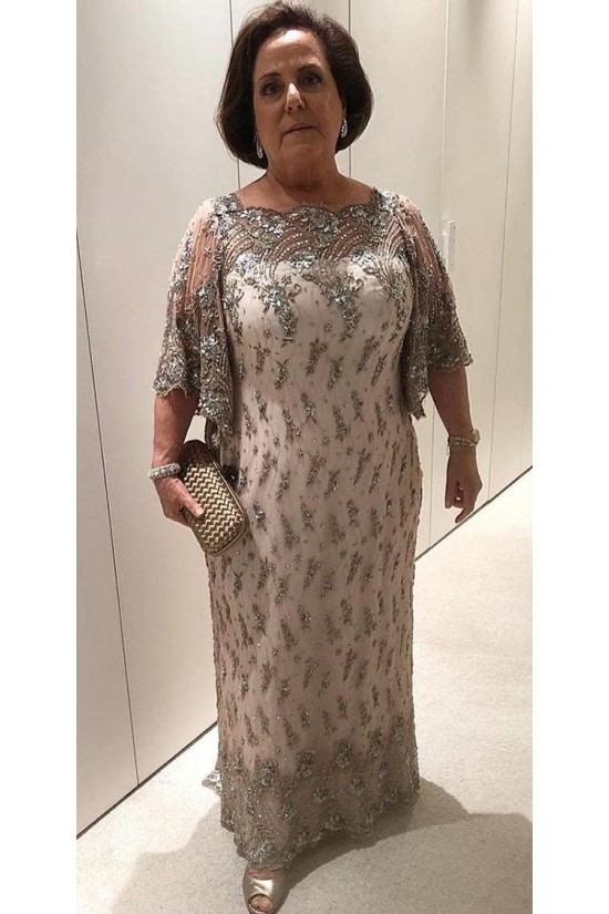 Beaded Lace Plus Size Mother of the Bride Dresses 702006 Beaded Lace Plus Size Mother of the Bride Dresses 702006
