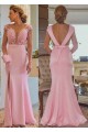 Long Pink Beaded Lace Mermaid Mother of the Bride Dresses 702008 Long Pink Beaded Lace Mermaid Mother of the Bride Dresses 702008