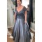 A-Line Beaded Lace Mother of the Bride Dresses 702011