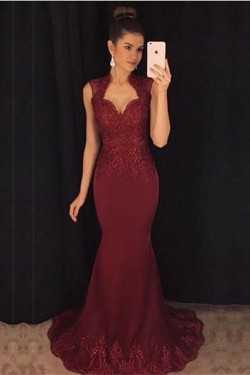 Mermaid Lace Mother of the Bride Dresses 702015