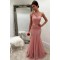 Mermaid One-Shoulder Beaded Mother of the Bride Dresses 702025