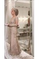 Long Sleeves Beaded Lace Mother of the Bride Dresses 702040 Long Sleeves Beaded Lace Mother of the Bride Dresses 702040