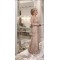Long Sleeves Beaded Lace Mother of the Bride Dresses 702040