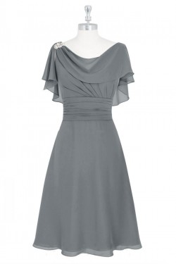 Short Chiffon Mother of the Bride Dresses 702081