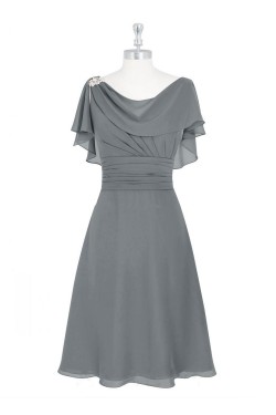 Short Chiffon Mother of the Bride Dresses 702081