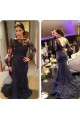 Long Sleeves Beaded Lace Mermaid Mother of the Bride Dresses 702084 Long Sleeves Beaded Lace Mermaid Mother of the Bride Dresses 702084