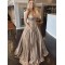 Sequin Long Prom Dress Ball Gown Formal Evening Dresses 901004