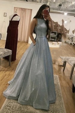 Long Sparkle Prom Dresses Formal Evening Gowns 901012