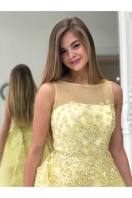 Long Yellow Prom Dresses Formal Evening Gowns 901033 Long Yellow Prom Dresses Formal Evening Gowns 901033