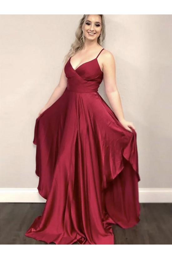 A-Line V Neck Long Prom Dresses Formal Evening Gowns 901036 A-Line V Neck Long Prom Dresses Formal Evening Gowns 901036