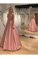 A-Line V Neck Long Prom Dresses Formal Evening Gowns 901042 A-Line V Neck Long Prom Dresses Formal Evening Gowns 901042