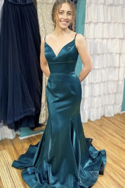 Long Mermaid Prom Dresses Formal Evening Gowns 901046