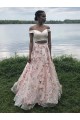 Long Pink Two Pieces Embroidered Prom Dresses Formal Evening Gowns 901051 Long Pink Two Pieces Embroidered Prom Dresses Formal Evening Gowns 901051