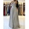 A-Line Sparkle Long Prom Dresses Formal Evening Gowns 901073