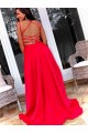 A-Line Spaghetti Straps Long Red Prom Dresses Formal Evening Gowns 901075 A-Line Spaghetti Straps Long Red Prom Dresses Formal Evening Gowns 901075