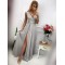 Lace and Chiffon Long Prom Dresses Formal Evening Gowns 901088