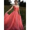 A-Line Chiffon Long Prom Dresses Formal Evening Gowns 901109