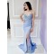 Mermaid Lace Spaghetti Straps Long Prom Dresses Formal Evening Gowns 901111