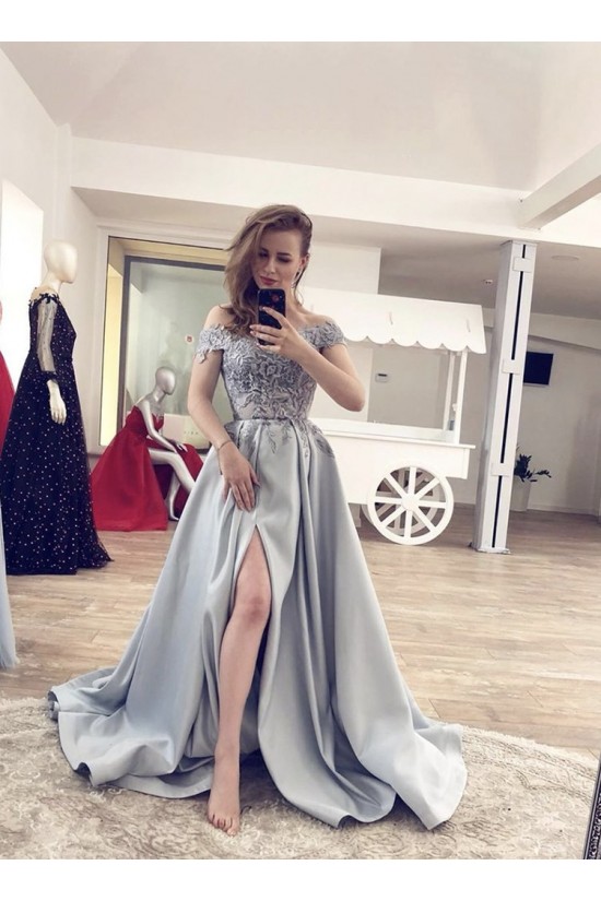 A-Line Lace Long Prom Dress Formal Evening Gowns 901142 A-Line Lace Long Prom Dress Formal Evening Gowns 901142