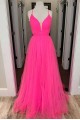 A-Line Long Tulle Prom Dress Formal Evening Gowns 901151 A-Line Long Tulle Prom Dress Formal Evening Gowns 901151