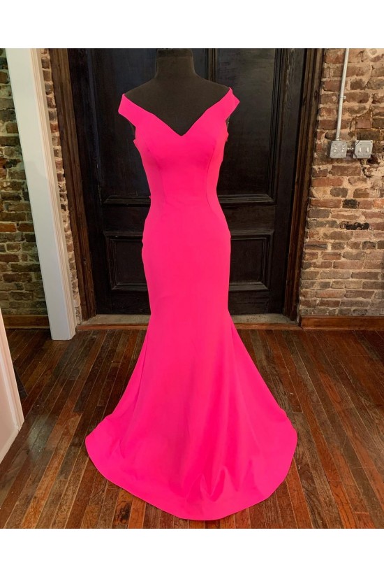 Mermaid Off the Shoulder Long Prom Dress Formal Evening Gowns 901159 Mermaid Off the Shoulder Long Prom Dress Formal Evening Gowns 901159