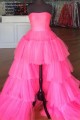 High Low Strapless Tulle Prom Dress Formal Evening Gowns 901164 High Low Strapless Tulle Prom Dress Formal Evening Gowns 901164