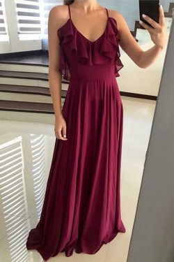 Long Chiffon Prom Dress Formal Evening Gowns 901183