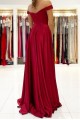Long Red Off the Shoulder Prom Dress Formal Evening Gowns 901201 Long Red Off the Shoulder Prom Dress Formal Evening Gowns 901201