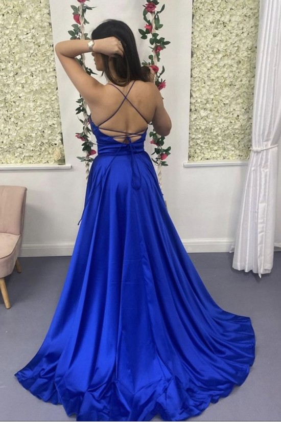 Long Blue V Neck Prom Dress Formal Evening Gowns 901202 Long Blue V Neck Prom Dress Formal Evening Gowns 901202