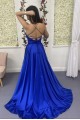 Long Blue V Neck Prom Dress Formal Evening Gowns 901202 Long Blue V Neck Prom Dress Formal Evening Gowns 901202
