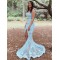 Lace Two Pieces Prom Dress Formal Evening Gowns 901203