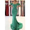 Mermaid Off-the-Shoulder Long Prom Dress Formal Evening Gowns 901211